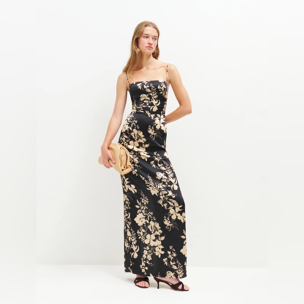 Brand new reformation Frankie Silk Dress - Picture 1 of 15
